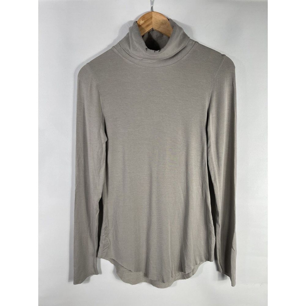 Kit & Ace Women's Size 4 Gray Long Sleeve Turtleneck Top